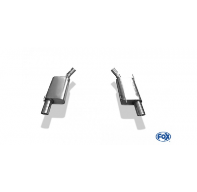 Escape FOX Ford Mustang GT Coupe escape final duplex - 1x100 17 duplex