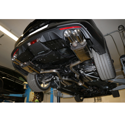 FOX Escape trasero derecho / izquierdo - 2x100 tipo 25 Ford Mustang VI Facelift Coupe & Convertible - 8 cilindros Año:Desde 2017