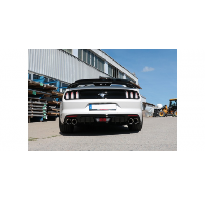 Ford Mustang VI Coupé y Cabrio - 4/6/8 - Escape deportivo Zylinder derecho/izquierdo sin válvula de escape - 2x100 tipo 25 derec