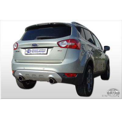 Escape FOX Ford Kuga escape final salida duplex - 1x100 16 duplex