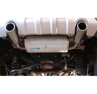 Escape FOX Ford Kuga escape final salida duplex - 1x100 16 duplex