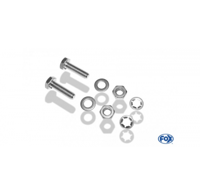 Escape FOX Ford Kuga II - 4x4 escape final salida duplex - 1x100 17 duplex