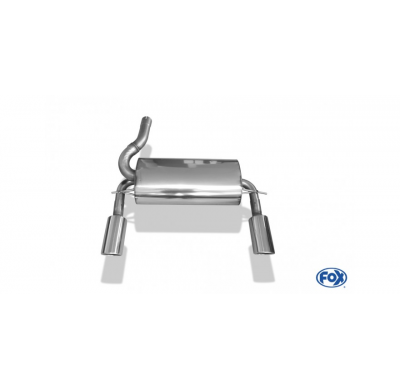 Escape FOX Ford Kuga II - 4x4 escape final salida duplex - 1x100 17 duplex