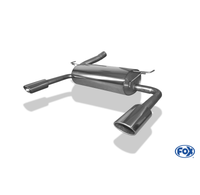 Escape FOX Ford Kuga II - 4x4 escape final salida duplex - 115x85 44 duplex