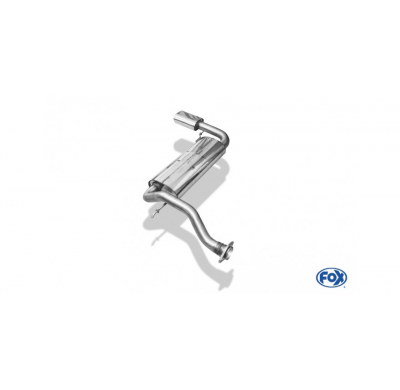 Honda Civic III/ CRX II - Escape deportivo 135x80 Typ 52