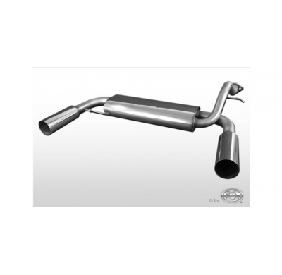 Escape FOX Honda Civic IV escape final cross salida duplex - 1x90 10 duplex