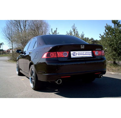 Escape FOX Honda Accord VII CL7 escape final salida duplex - 1x100 17 duplex