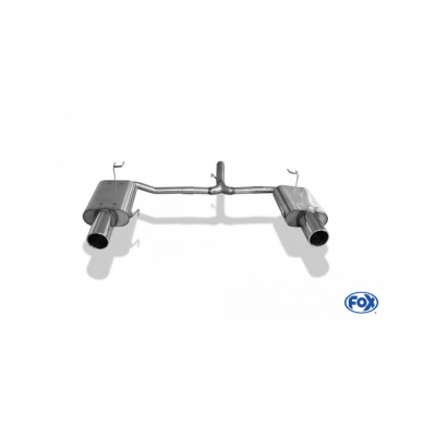 Escape FOX Honda Accord IX CU2 sedan & Tourer escape final duplex - 1x100 12 duplex