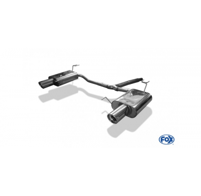 Escape FOX Honda Accord VIII CU2 Limousine & Tourer Escape Final Duplex - 1x100 12 dch/izq