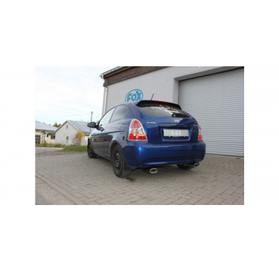 Escape FOX Kia Rio II escape final salida duplex - 135x80 53 duplex