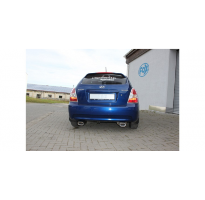 Escape FOX Kia Rio II escape final salida duplex - 135x80 53 duplex