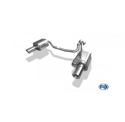 Escape FOX Hyundai Coupe GK - 2,7l V6 escape final duplex - 1x100 17 duplex