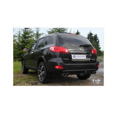 Escape FOX Hyundai Santa Fe 4x4 - CM escape final duplex - 2x90 16 duplex