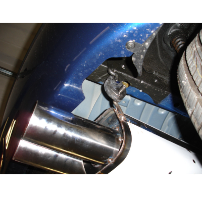 Escape FOX Hyundai Getz - 3/5 doors escape final salida duplex - 1x90 13 duplex