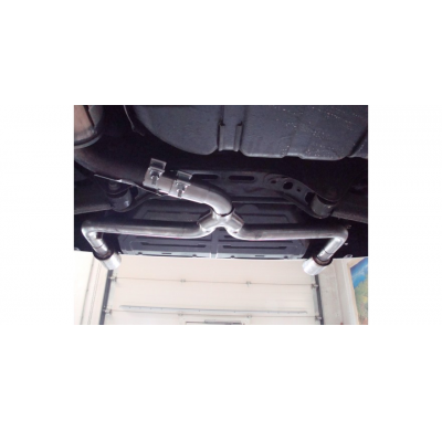 Escape FOX Hyundai i30 final pipe system duplex fitted on the serial escape final - 1x90 17 duplex
