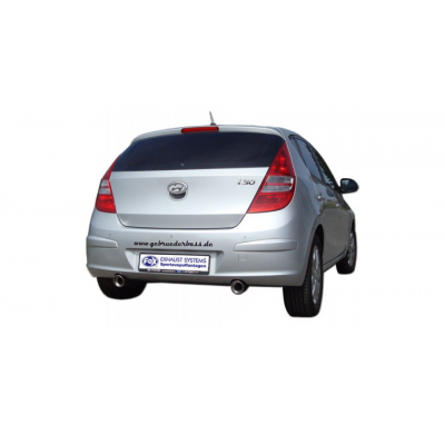 Escape FOX Hyundai i30 escape final exit - 1x90 17 duplex