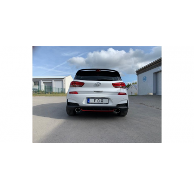 FOX Tubos de escape - 129x106 tipo 32 derecha / izquierda Hyundai i30N Performance + Fastback Año: 2,0l 202kW