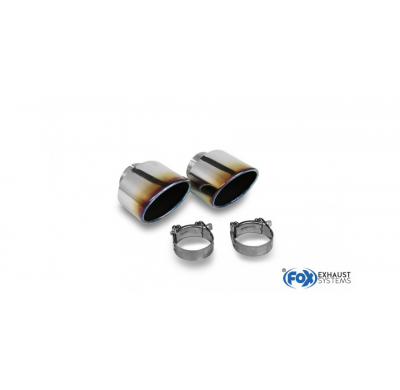 FOX Tubos de escape - 129x106 tipo 32 Hyundai i30N Performance + Fastback Año: 2,0l 202kW