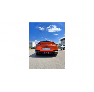Tubo de escape Hyundai i30N Fastback Facelift para el silenciador original - 1x130 tipo 14 derecho/izquierdo