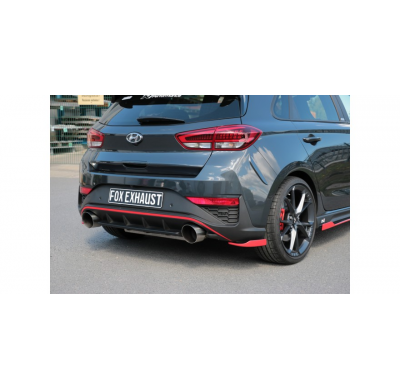 Tubo de escape Hyundai i30N Facelift para el silenciador original - 1x130 tipo 14 derecho/izquierdo