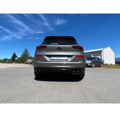 Hyundai Tucson TLE Diesel 4x4 con Escape trasero FOX AdBlue derecho / izquierdo - 2x115x85 tipo 32