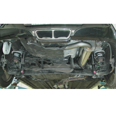 Escape FOX Hyundai Veloster escape final duplex - tail pipe invissible