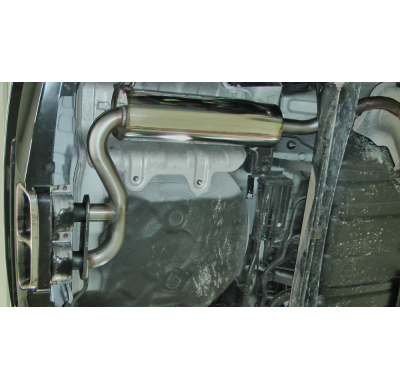 Escape FOX Hyundai Veloster escape final duplex - tail pipe invissible