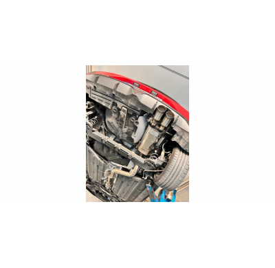 Hyundai I20 N - Escape BC3 Final - 2x90 tipo 14 con borde de color