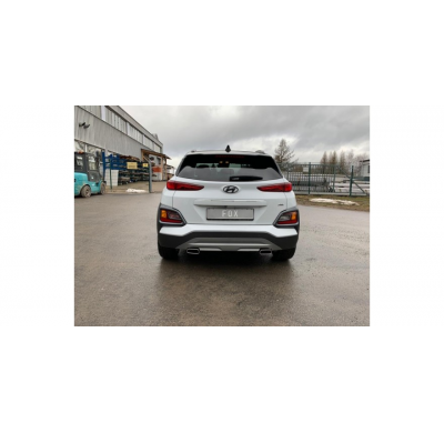 FOX Salida del Escape trasero derecha / izquierda - 145x65 tipo 59 Hyundai Kona 4WD Año:Desde 2019 1,6l 130kW