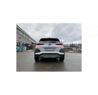 FOX Salida del Escape trasero derecha / izquierda - 145x65 tipo 59 Hyundai Kona 4WD Año:Desde 2019 1,6l 130kW