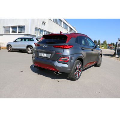 Hyundai Kona 2WD Ironman salida Escape trasero FOX derecha / izquierda - 160x90 tipo 38 derecha / izquierda