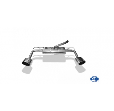 Hyundai Kona 2WD Ironman salida Escape trasero FOX derecha / izquierda - 160x90 tipo 38 derecha / izquierda