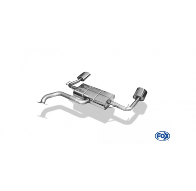 Hyundai Kona 2WD Ironman salida Escape trasero FOX derecha / izquierda - 160x90 tipo 38 derecha / izquierda