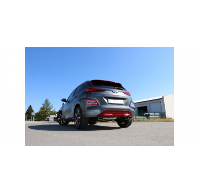 Hyundai Kona 2WD Ironman salida Escape trasero FOX derecha / izquierda - 145x65 tipo 59 derecha / izquierda