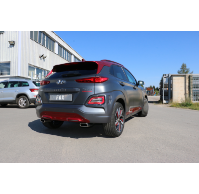 Hyundai Kona 2WD Ironman salida Escape trasero FOX derecha / izquierda - 145x65 tipo 59 derecha / izquierda
