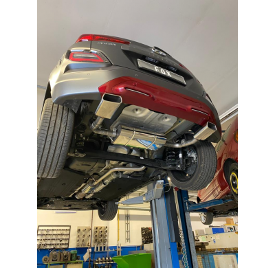 Hyundai Kona 2WD Ironman salida Escape trasero FOX derecha / izquierda - 145x65 tipo 59 derecha / izquierda