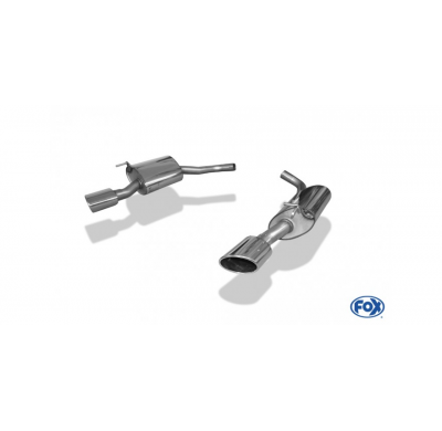 Escape FOX Jaguar XK8 QEV/ QDV escape final duplex - 115x85 38 duplex