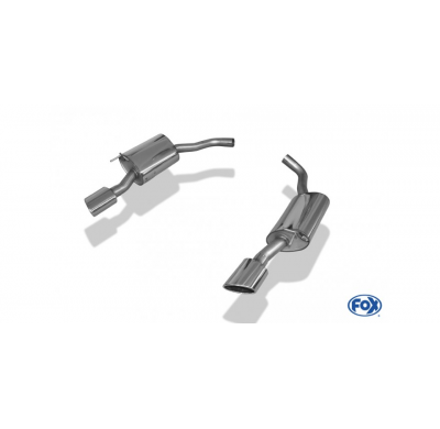 Escape FOX Jaguar XK8 QEV/ QDV escape final duplex - 115x85 38 duplex