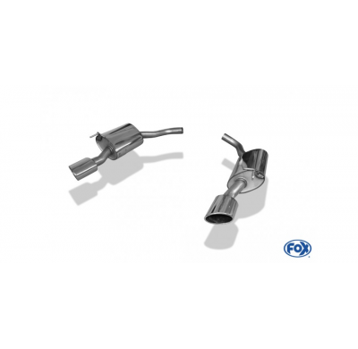 Escape FOX Jaguar XK8 QEV/ QDV escape final duplex - 115x85 38 duplex