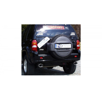 Escape FOX Jeep Cherokee/ Liberty KJ escape final doble entrada salida duplex - 115x85 33 duplex