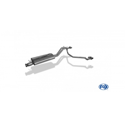 Escape FOX Jeep Grand Cherokee Typ WH escape final Ausgang dch/izq - 2x80 Typ 13 dch/izq