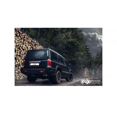 Escape trasero FOX Jeep Grand Cherokee / Commander tipo WH - 2x90 Typ 16
