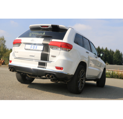 Escape FOX Jeep Grand Cherokee WK II - 5,7l Escape Final Duplex - 2x90 25 dch/izq