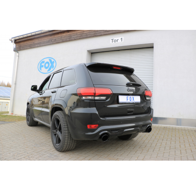 FOX Escape trasero derecho / izquierdo - 129x106 tipo 44 esmalte NEGRO Jeep Grand Cherokee WK II - 6.4l SRT8 hasta 2014 Año:Hast