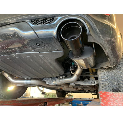 FOX Escape trasero derecho / izquierdo - 129x106 tipo 44 esmalte NEGRO Jeep Grand Cherokee WK II - 6.4l SRT8 de 2014 Año:Desde 2