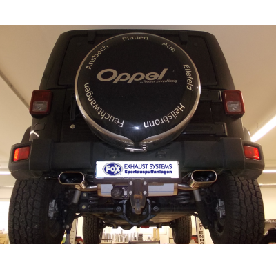 Escape FOX Jeep Wrangler III - JK Escape Final Duplex dch/izq - 160x80 53 dch/izq