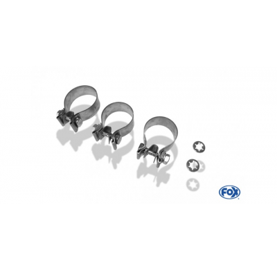 Escape FOX Jeep Wrangler III - JK escape final cross exit duplex - 1x100 type 25 duplex