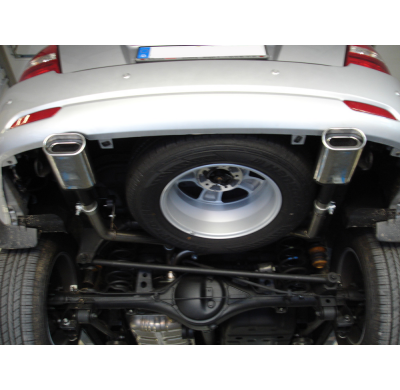 Escape FOX Kia Sorento JC tail pipes right left salida duplex - 135x80 53 duplex