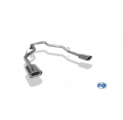 Escape FOX Kia Sorento JC reestyling tail pipes right left salida duplex - 135x80 53 duplex