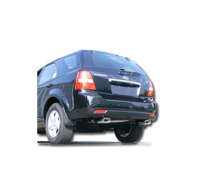 Escape FOX Kia Sorento JC reestyling tail pipes right left salida duplex - 135x80 53 duplex